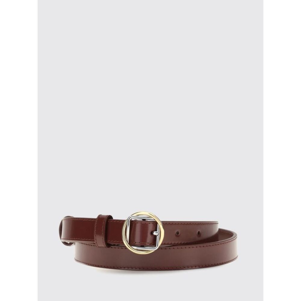 Jacquemus Women Le Salon Jacquemus Belt In Smooth Calfskin With Engraved Logo